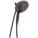 Delta In2ition with H2Okinetic Venetian Bronze 5‑Spray Dual/Combo Shower Head, 6.875‑in Round, 1.75‑GPM (6.6‑LPM)