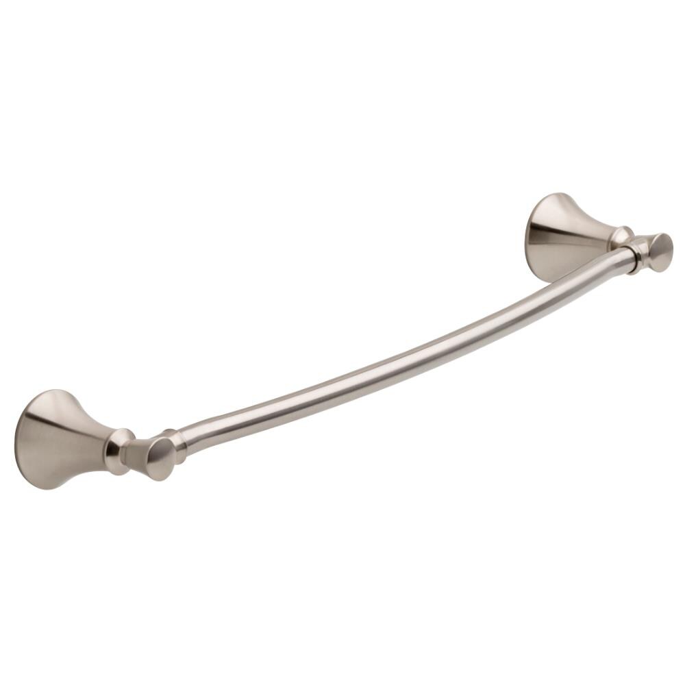 Delta Valdosta 18-in Satin Nickel Wall Mount Single Towel Bar