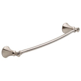 Delta Valdosta 18-in Satin Nickel Wall Mount Single Towel Bar