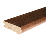 Flexco Solid Wood Stair Nose, 2.75-in x 78-in, Sable Prefinished Hickory Stair Nosing