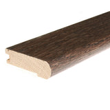 Flexco Solid Wood Stair Nose 2.75-in x 78-in Chocolate Prefinished Oak Stair Nosing