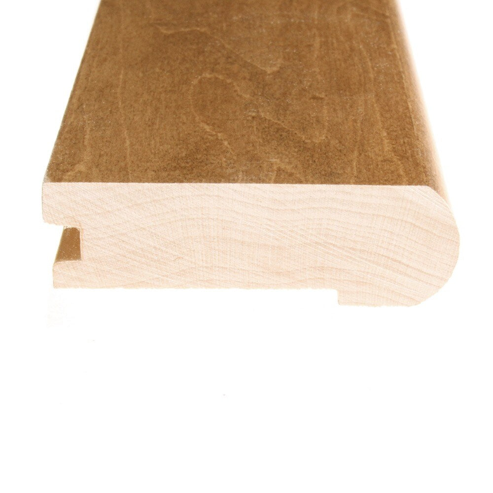 Flexco Solid Wood Stair Nose 2.75-in x 78-in Vanilla Prefinished Maple Stair Nosing