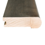 Flexco Solid Wood Stair Nose 2.75-in x 78-in Midnight Prefinished Maple Stair Nosing