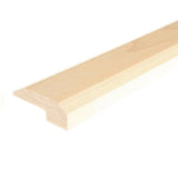 Flexco Natural 0.375-in T x 2-in W x 78-in L Solid Wood Threshold