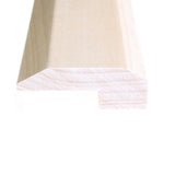Flexco Natural 0.375-in T x 2-in W x 78-in L Solid Wood Threshold