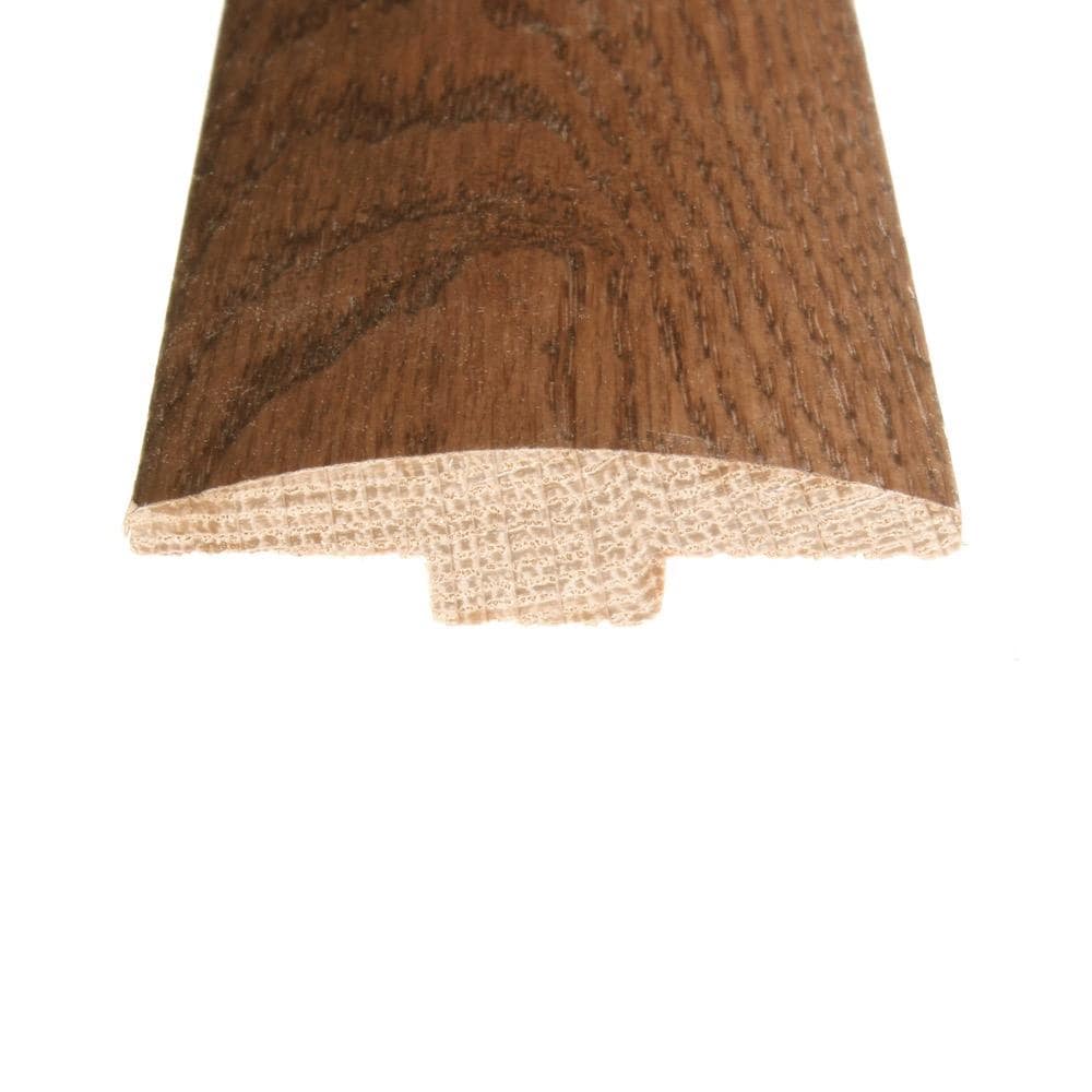 Flexco Saddle 0.46-in T x 2-in W x 78-in L Solid Wood Floor T-Moulding