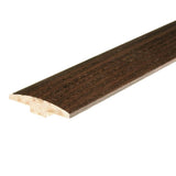 Flexco Mocha Java 0.46-in T x 2-in W x 78-in L Solid Wood Floor T-moulding