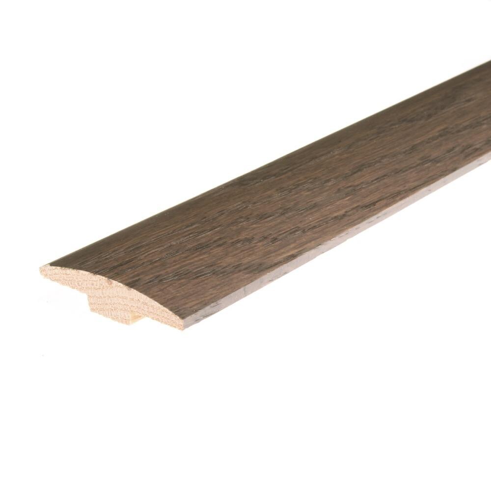 Flexco 2-in x 78-in Shale Solid Wood Floor T-Moulding