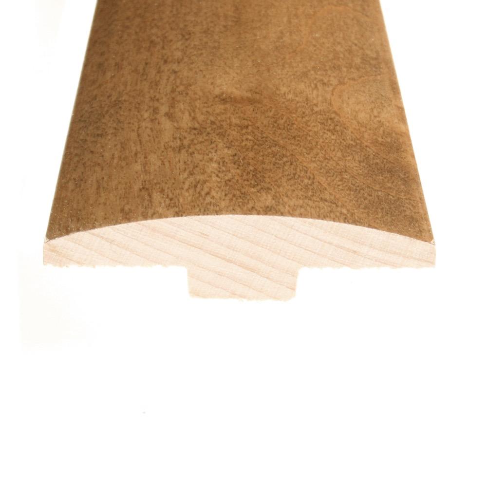 Flexco Vanilla 0.46-in T x 2-in W x 78-in L Solid Wood T-moulding