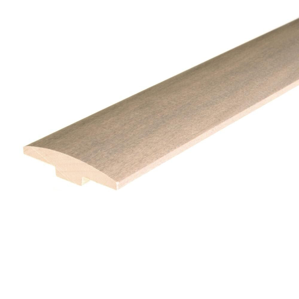 Flexco Sterling 0.46-in T x 2-in W x 78-in L Solid Wood Floor T-moulding