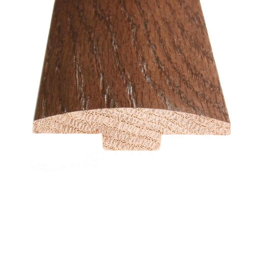 Flexco Leathered 0.46-in T x 2-in W x 78-in L Solid Wood Floor T-moulding