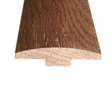 Flexco Leathered 0.46-in T x 2-in W x 78-in L Solid Wood Floor T-moulding