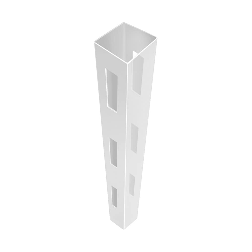 Freedom Bolton 12-ft H x 5-in W White Vinyl Line Fence Post (Unassembled)