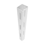 Freedom Bolton 12-ft H x 5-in W White Vinyl Line Fence Post (Unassembled)