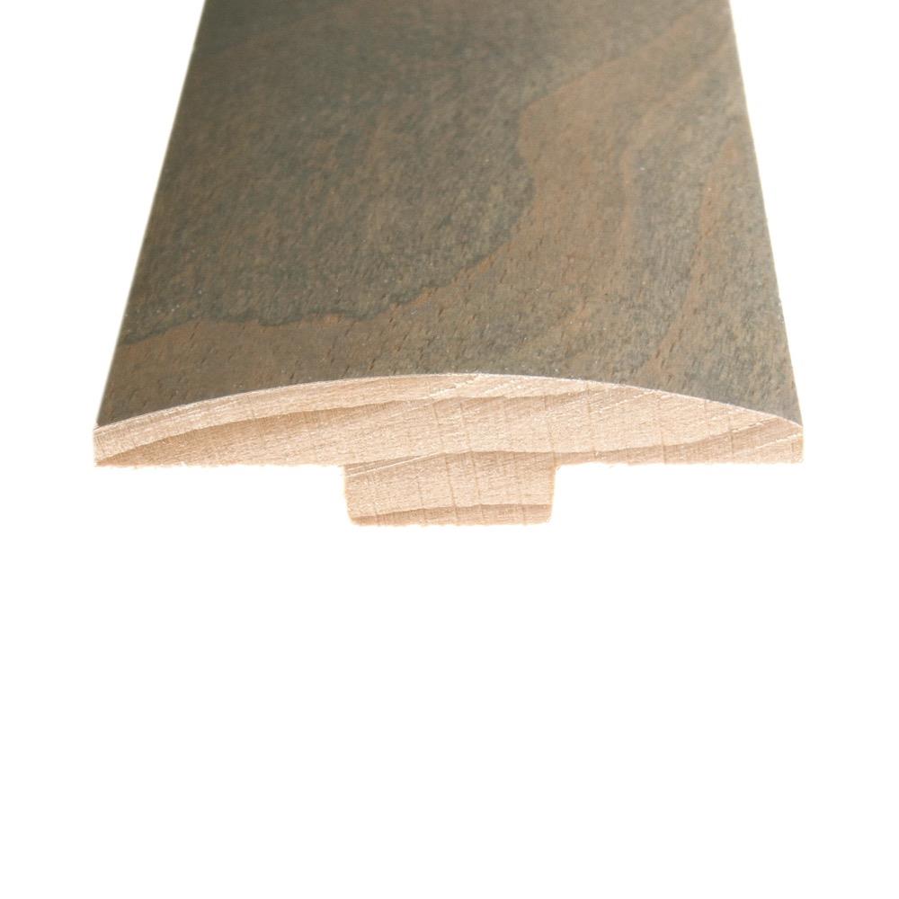 Flexco Driftwood 0.46-in T x 2-in W x 78-in L Solid Wood Floor T-moulding