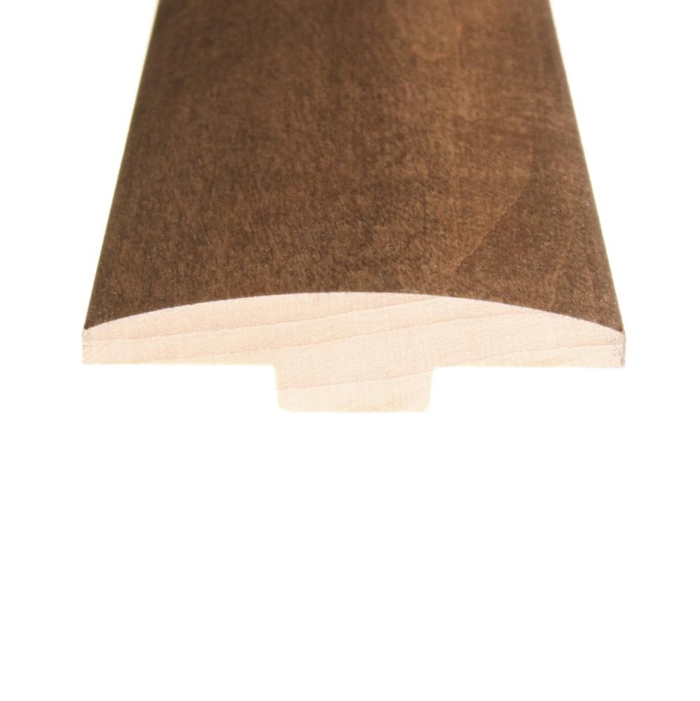 Flexco Java 0.46-in T x 2-in W x 78-in L Solid Wood T-moulding