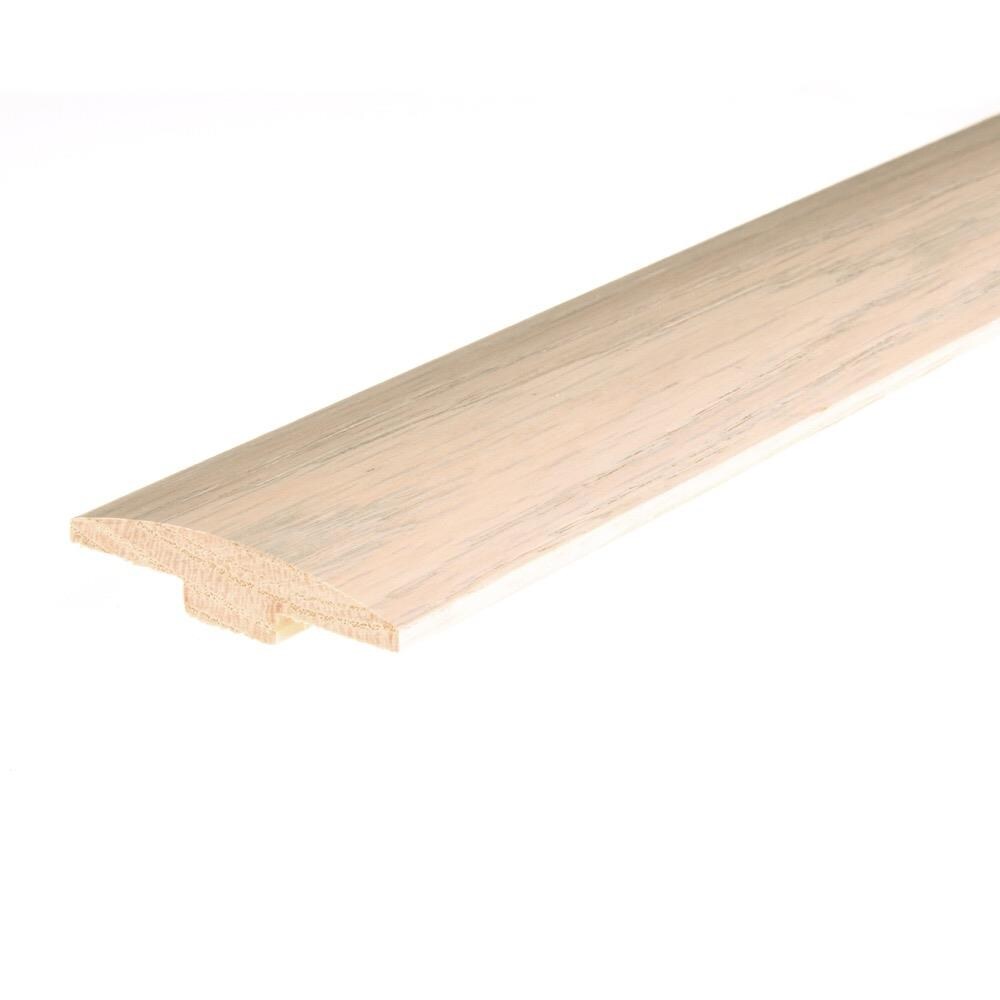 Flexco Frost 0.46-in T x 2-in W x 78-in L Solid Wood T-moulding
