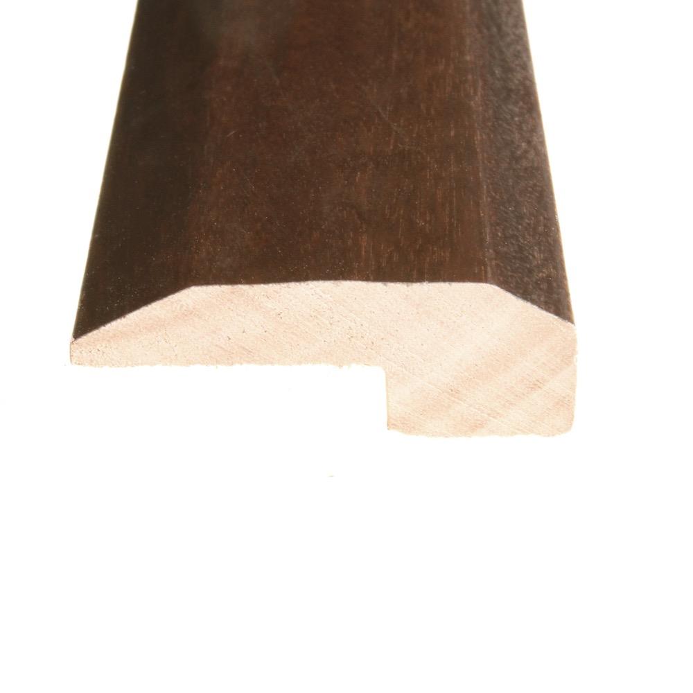 Flexco Dark Amber/Chestnut 0.688-in T x 2-in W x 78-in L Solid Wood Threshold