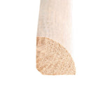 Flexco 0.75-in x 78-in Frost Solid Wood Floor Quarter Round