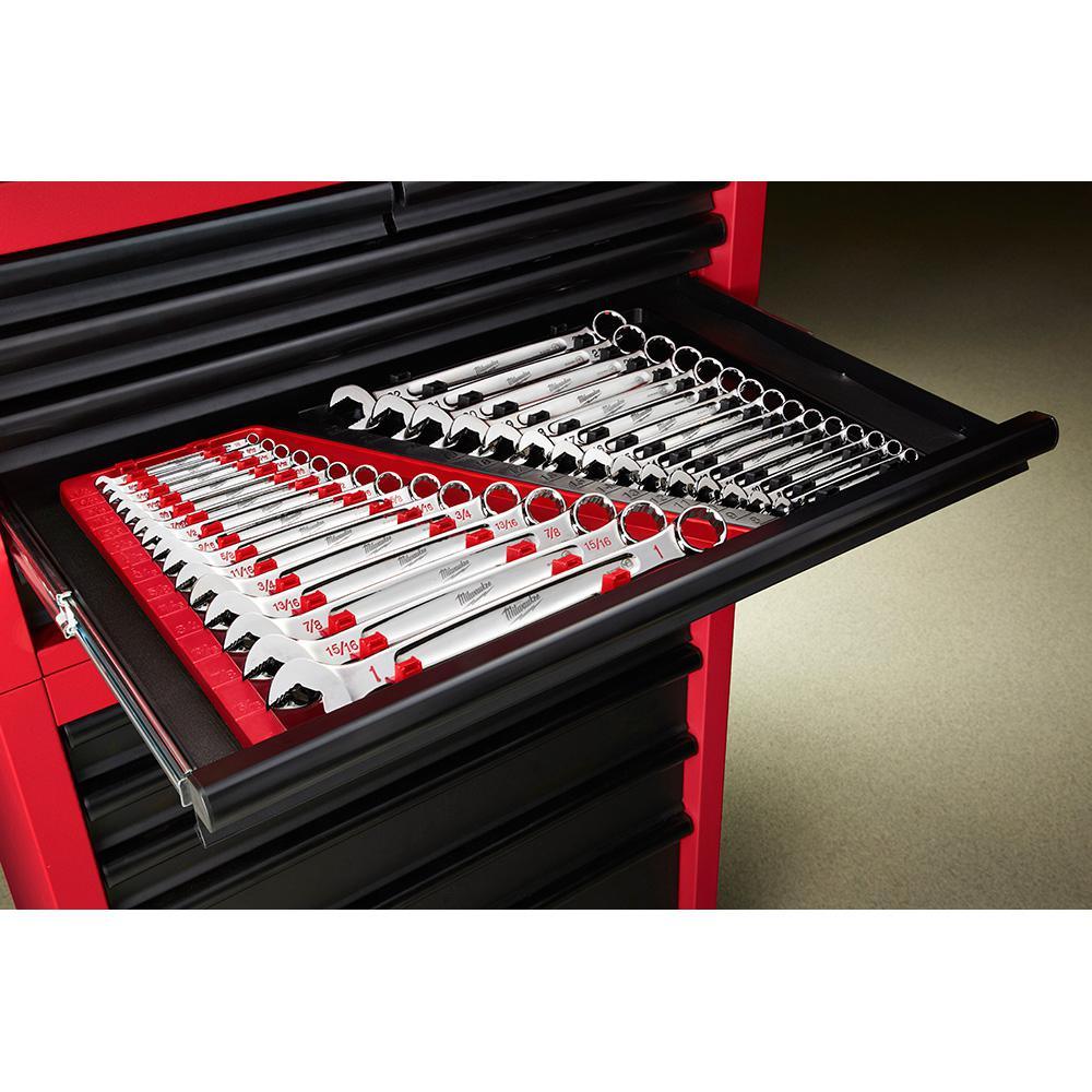Combination Metric Wrench Mechanics Tool Set (15-Piece) - Super Arbor
