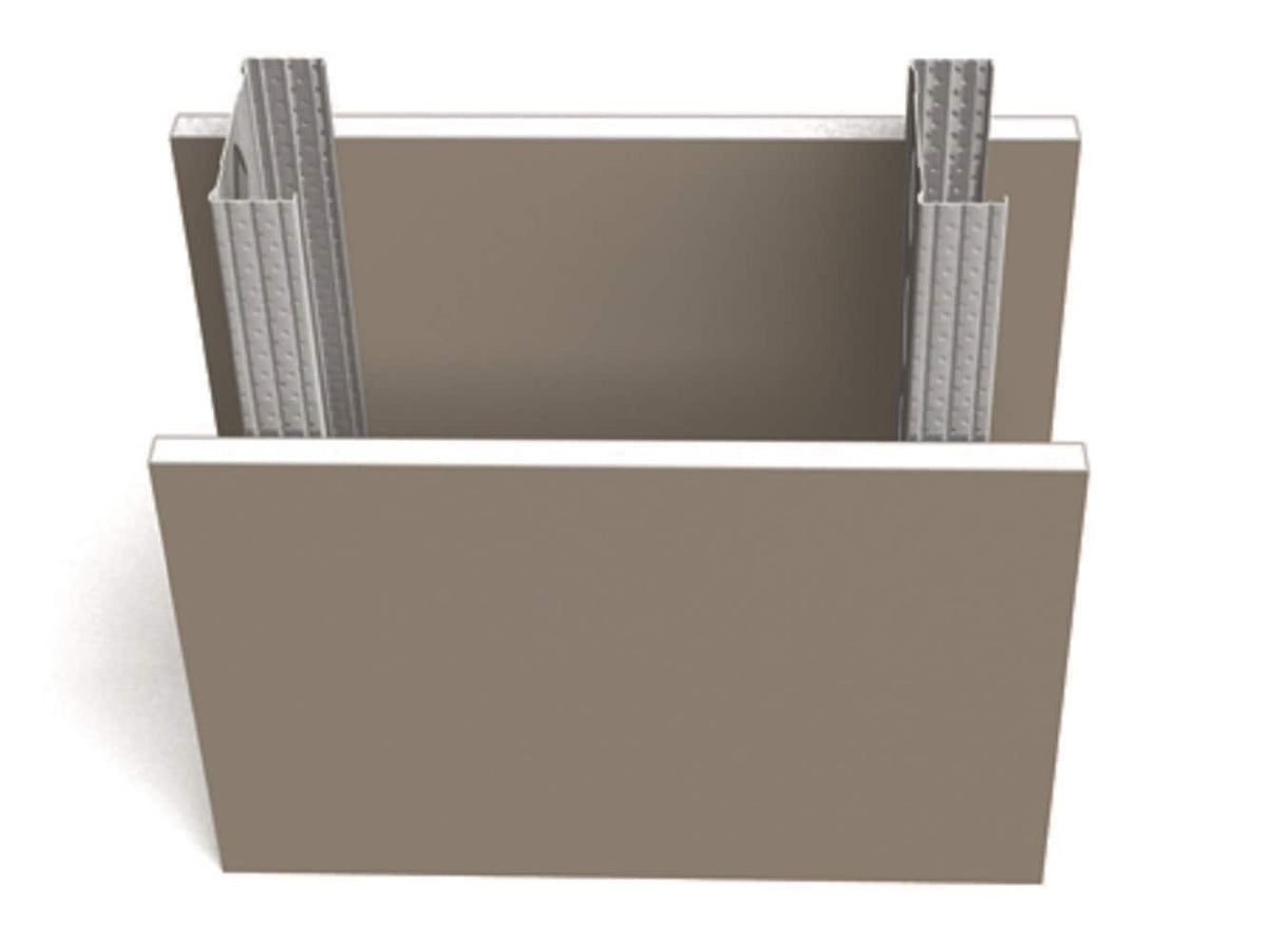2.5-in W x 120-in L x 1.25-in D ProTRAK 2-1/2 25 GA Galvanized Steel Track