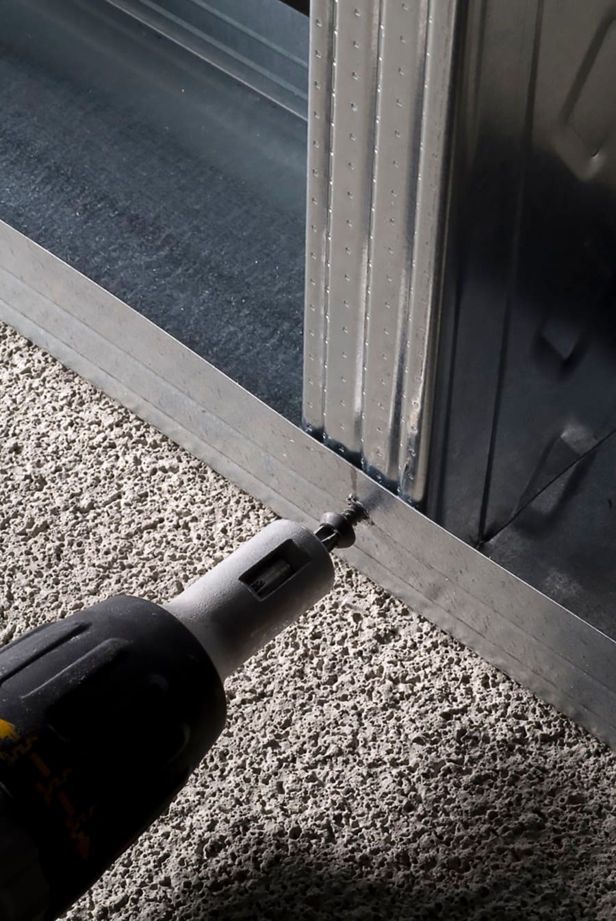 2.5-in W x 120-in L x 1.25-in D ProTRAK 2-1/2 25 GA Galvanized Steel Track