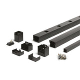 Trex Signature 8-ft x 36-in Charcoal Black Aluminum Deck Rail Kit