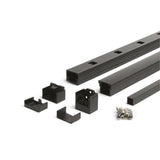 Trex Signature 6-ft x 42-in Charcoal Black Aluminum Deck Rail Kit