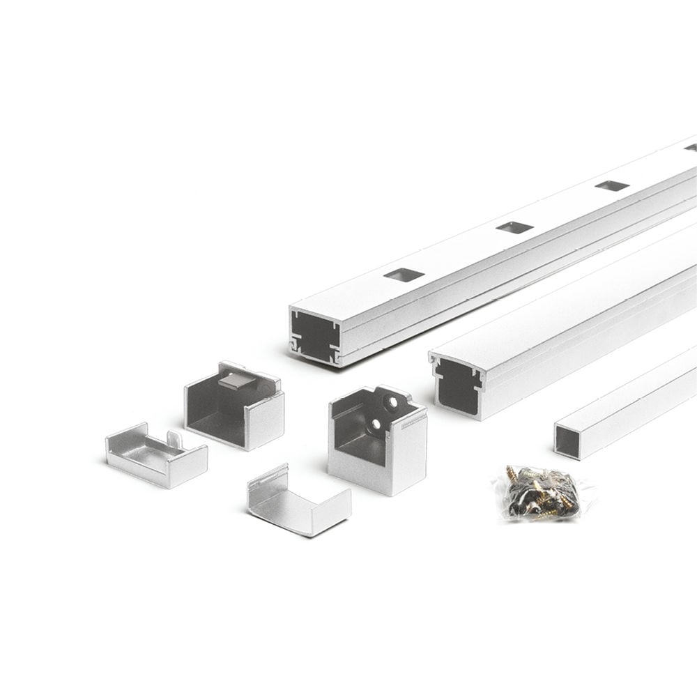 Trex Signature 6-ft x 36-in Classic White Aluminum Deck Rail Kit