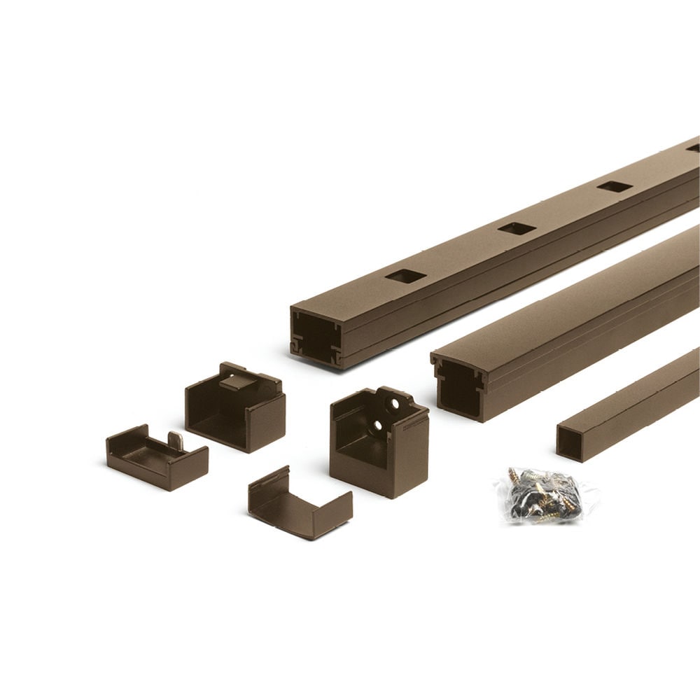 Trex Signature 6-ft x 36-in Bronze Aluminum Deck Stair Rail Kit