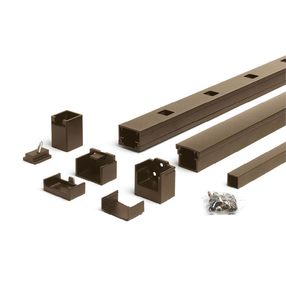 Trex Signature 8-ft x 36-in Bronze Aluminum Deck Stair Rail Kit