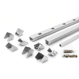 Trex Signature 6-ft x 42-in Classic White Aluminum Deck Stair Rail Kit