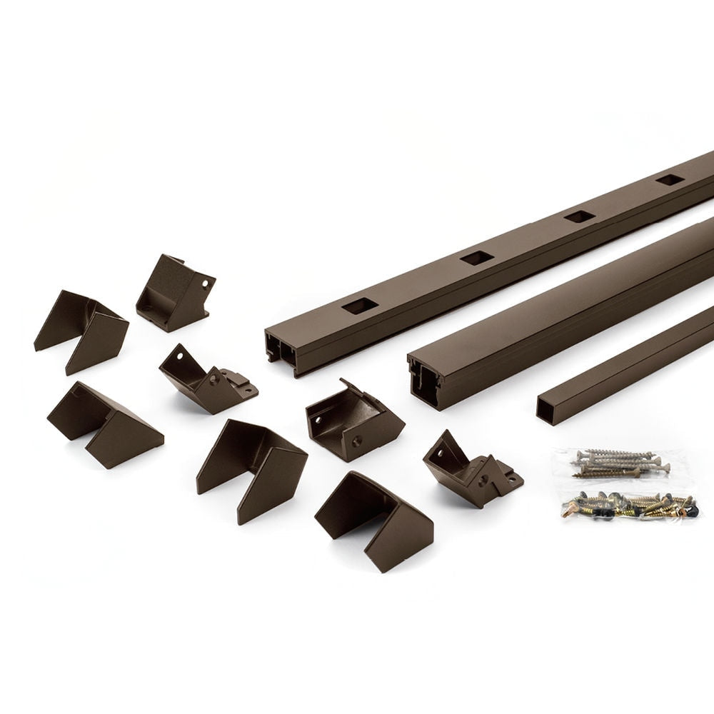 Trex Signature 6-ft x 42-in Bronze Aluminum Deck Stair Rail Kit
