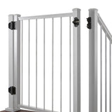 Trex 48-in L x 42-in H Classic White Aluminum Deck Railing Gate (Assembly Required)
