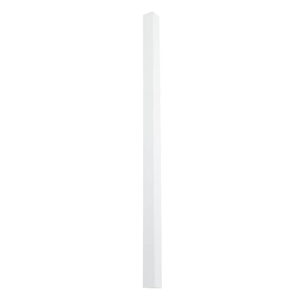 Trex 2-in x 36-in Transcend Railing Classic White Composite Square Deck Baluster (16-Pack)