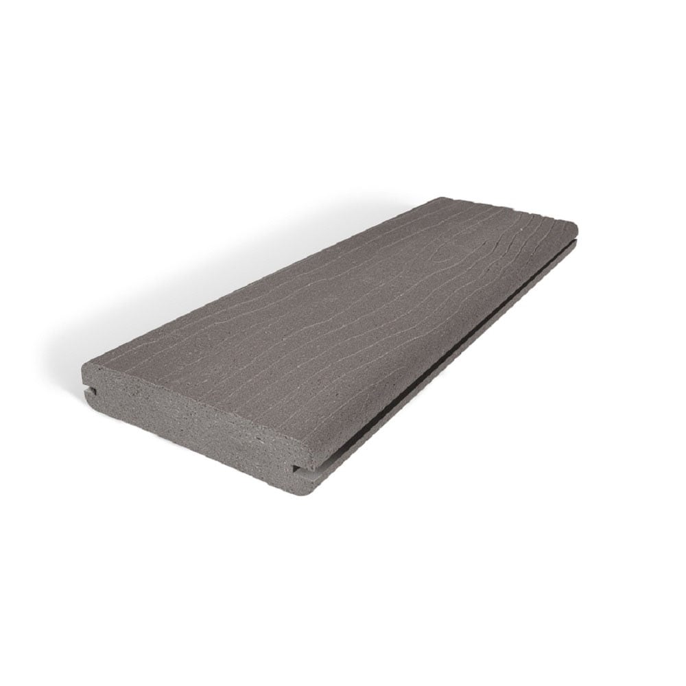MoistureShield Vantage  1-in x 6-in x 16-ft Cape Cod Gray Grooved Composite Deck Board
