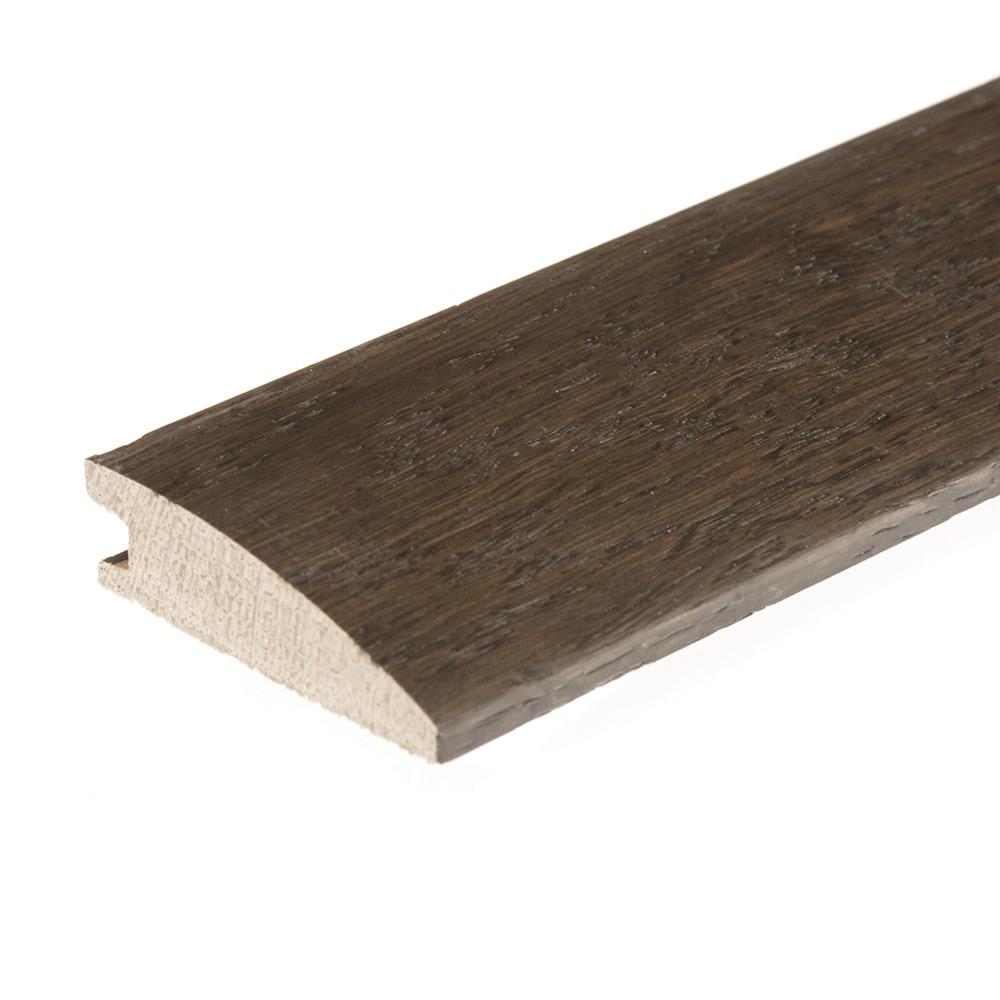 Flexco Mount Castle Truffle 0.5-in T x 2-in W x 78-in L Solid Wood Reducer