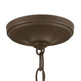 Portfolio Linkhorn 9-Light Iron Stone Vintage Chandelier, 34.5-in H x 30-in W