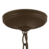 Portfolio Linkhorn 3-Light Iron Stone Vintage Chandelier, 24.5-in H x 20-in Dia