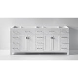 Caroline Parkway 72 in. W Bath Vanity Cabinet Only in White - Super Arbor