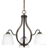 Progress Lighting Arden 3-Light Antique Bronze Transitional Chandelier