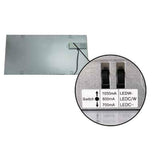 2 ft. x 4 ft. 128-Watt Equivalent White Integrated LED Flat Panel Light, Lumen and Color Selectable - Super Arbor