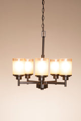 Progress Lighting Alexa 5-Light Antique Bronze Transitional Chandelier