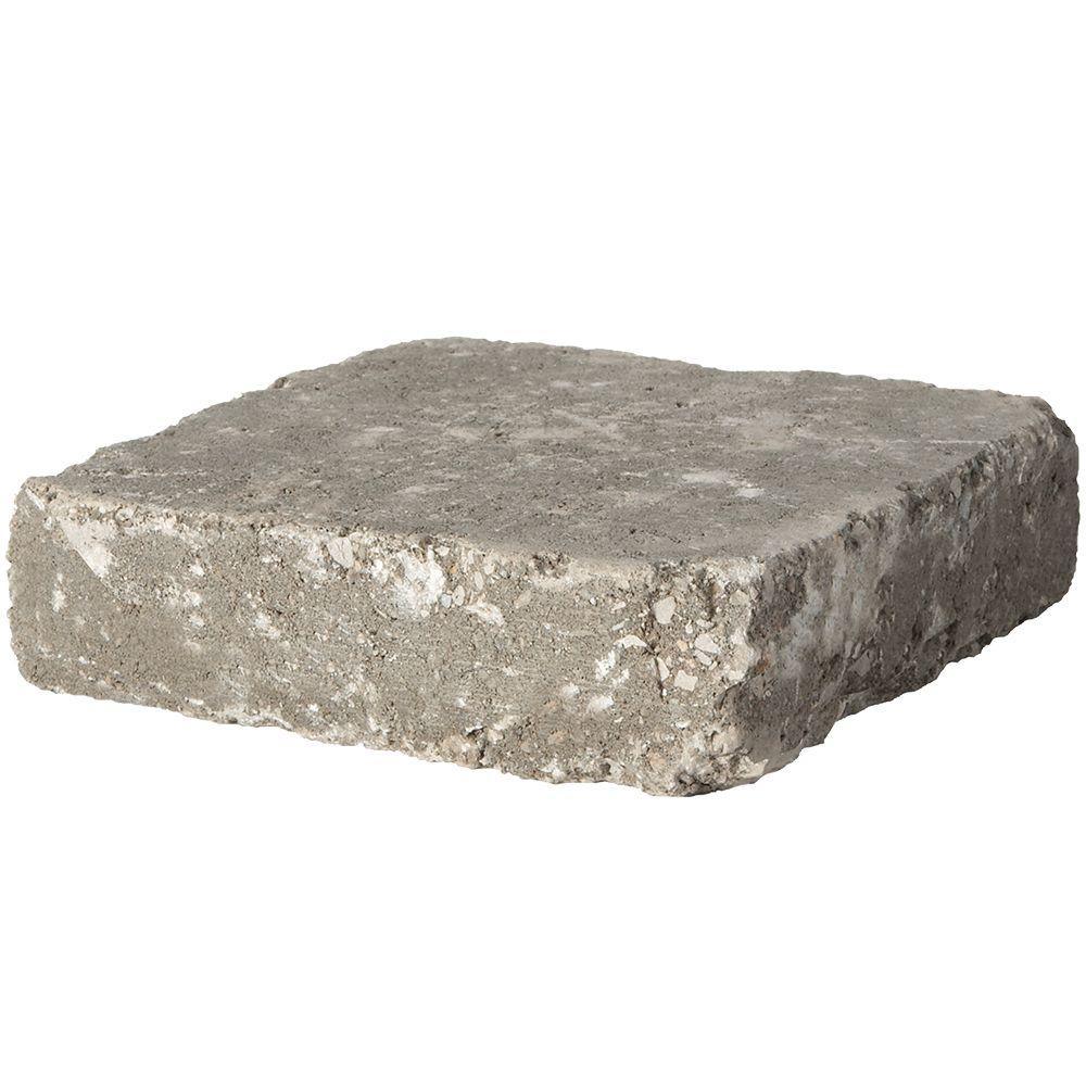 RumbleStone Rec 10.5 in. x 7 in. x 1.75 in. Cafe Concrete Paver - Super Arbor