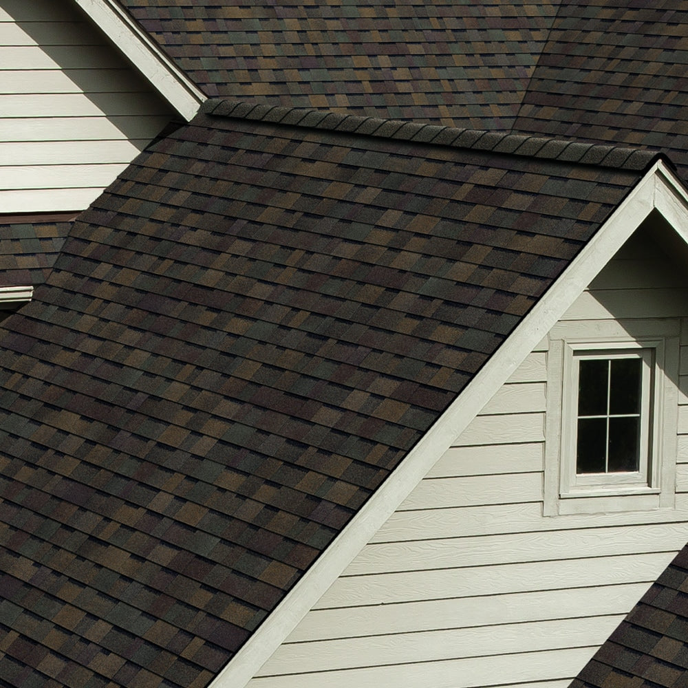 Owens Corning TruDefinition WeatherGuard HP Architectural Roof Shingles, Teak — 32.8-sq ft per Bundle