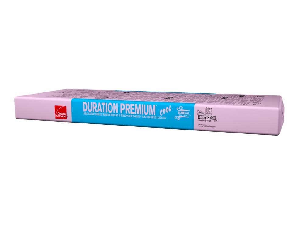 Owens Corning Duration Premium Cool Frosted Oak Architectural Roof Shingles, 24.6-sq ft per Bundle