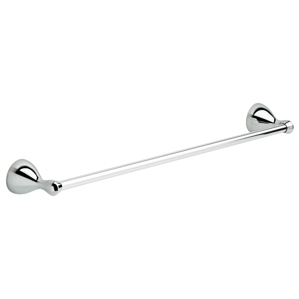 Delta Foundations 24-in Polished Chrome Wall-Mount Single Towel Bar