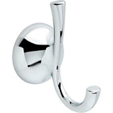 Delta Foundations Double Hook Polished Chrome Towel Hook