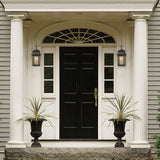 Quoizel Corrigan 11-in H Bronze Outdoor Wall Lantern, Medium Base (E-26)