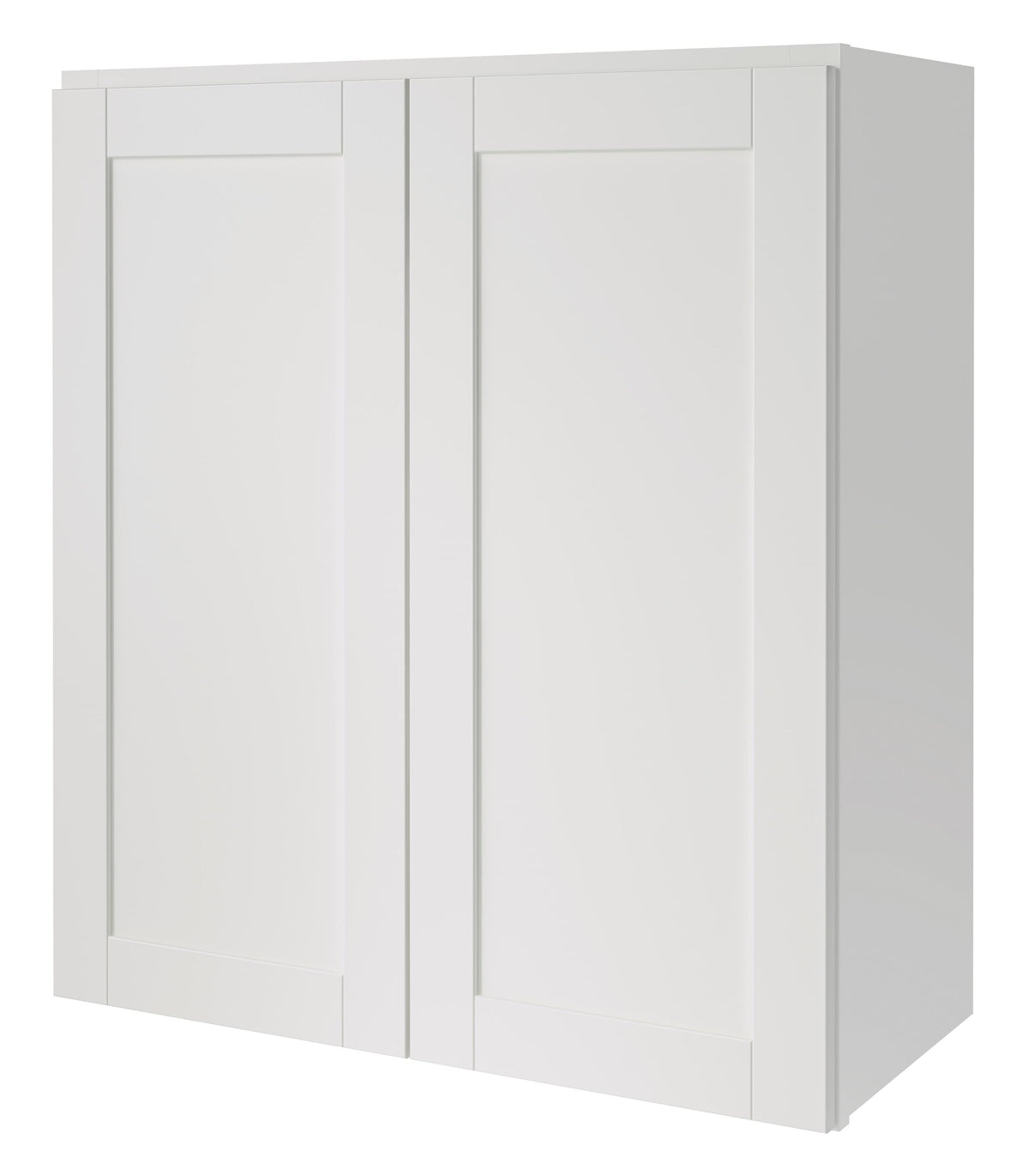 Diamond NOW Arcadia 27-in W x 30-in H x 12-in D White Wall Fully Assembled Cabinet (Recessed Panel Shaker Door Style)